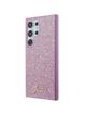 GUESS futerał do SAMSUNG S24 Ultra GUHCS24LHGGSHU (Glitter Script) fioletowy