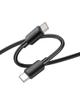 Kabel USB C do USB C Hoco PD 6A 100W 1 m X96 czarny