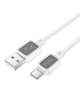 Kabel USB A do USB C Hoco 3A 1 m X108 biały