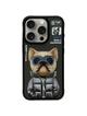 NIMMY futerał COOL&CUTE 2.0 Dog do IPHONE 15 Pro Max czarny