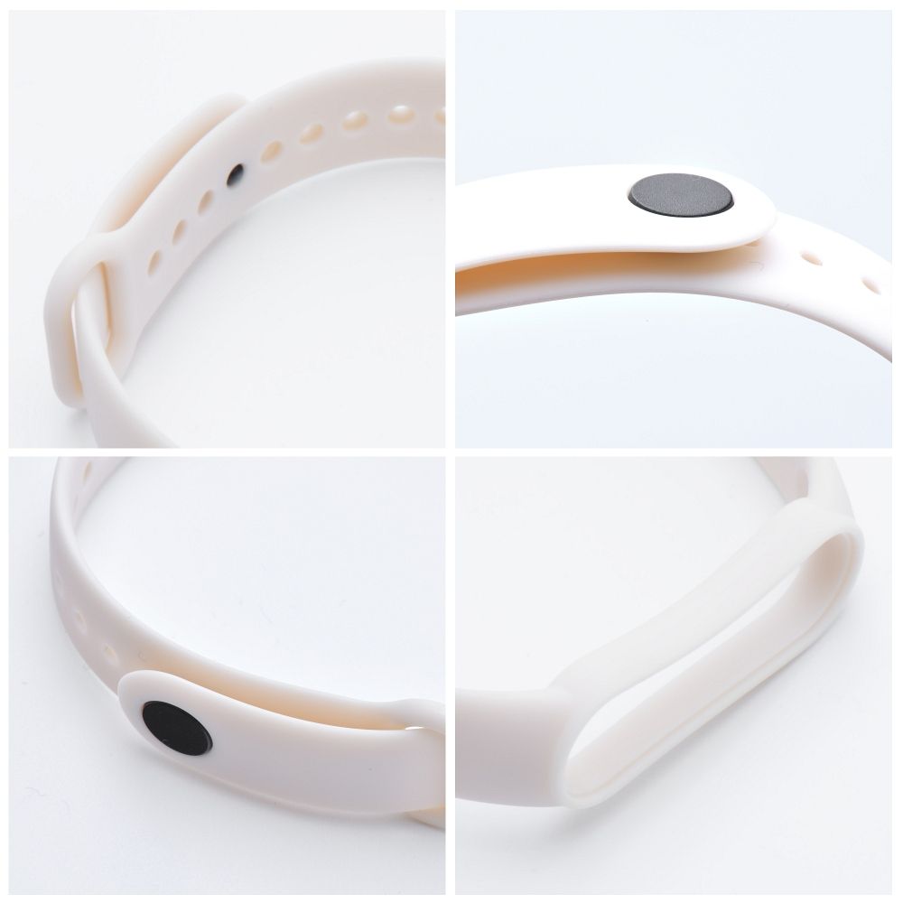 Silicone strap for XIAOMI Mi Band 5 / 6 / 7 sand (11)
