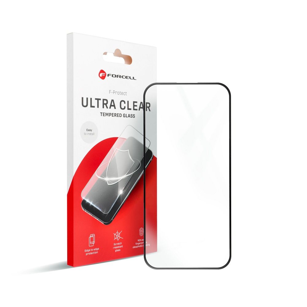 Tempered glass to Samsung A37 Forcell Ultra Clear Glass black
