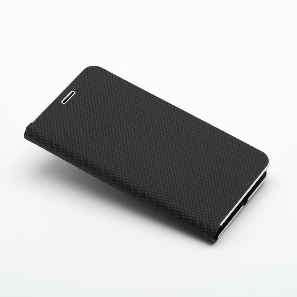 LUNA Book Carbon for IPHONE 15 black