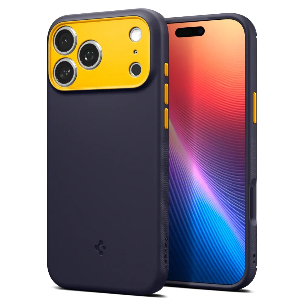 SPIGEN case NANO POP MAG compatible with MagSafe for IPHONE 17 Pro blueberry navy