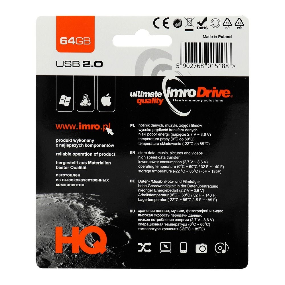 IMRO pendrive AXIS 64GB USB2.0