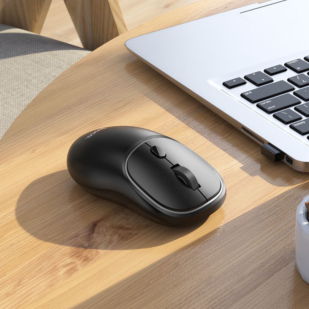 Wireless mouse Hoco 2,4G 1600 dpi GM25 dark night black