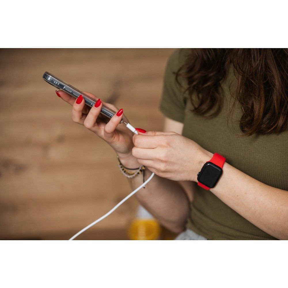 Kabel USB C do USB C Forcell F-Energy QC4.0 PD 5A 100W 1 m C339 biały