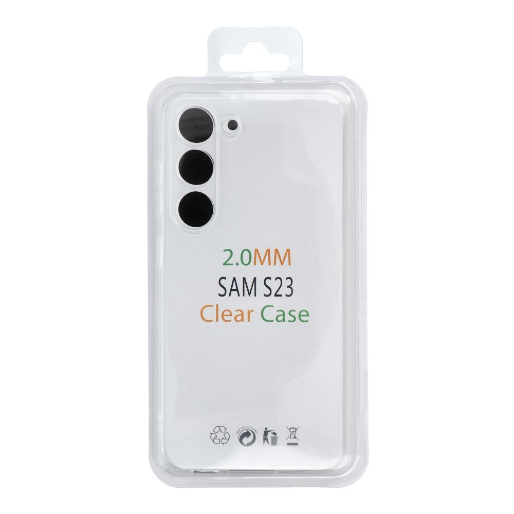 Futerał CLEAR CASE 2 mm BOX do SAMSUNG A51 transparentny