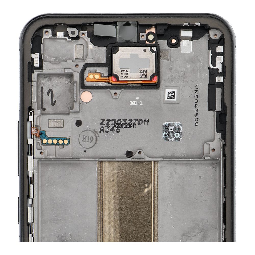 ServicePack LCD Display for SAMSUNG A34 5G Black A346B GH82-31201A