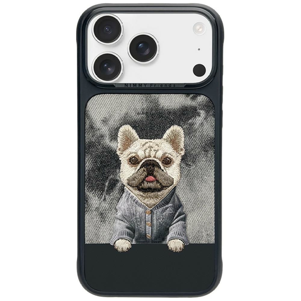 NIMMY case GENTLE PETS SERIES DOG compatible with MagSafe for IPHONE 18 Pro/17 Pro black