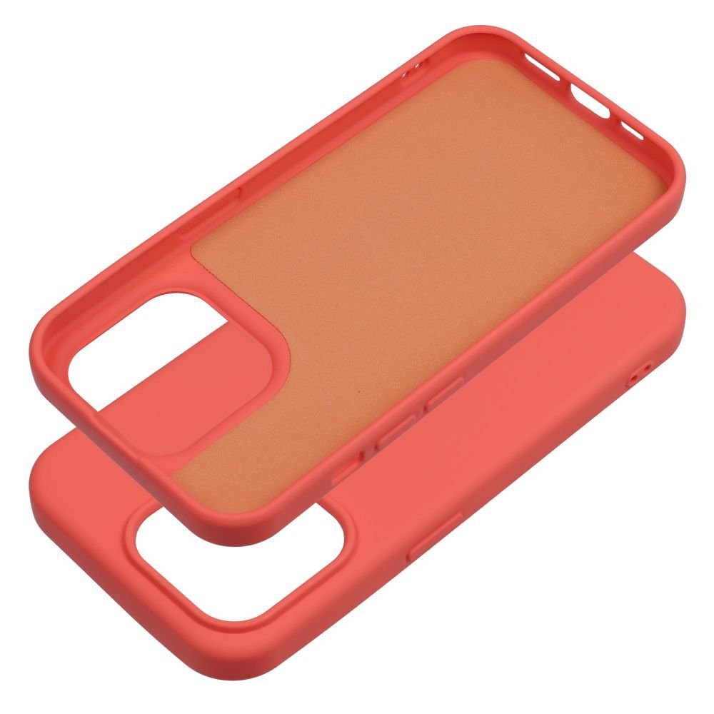 Futerał SILICONE do IPHONE 15 Pro brzoskwiniowy