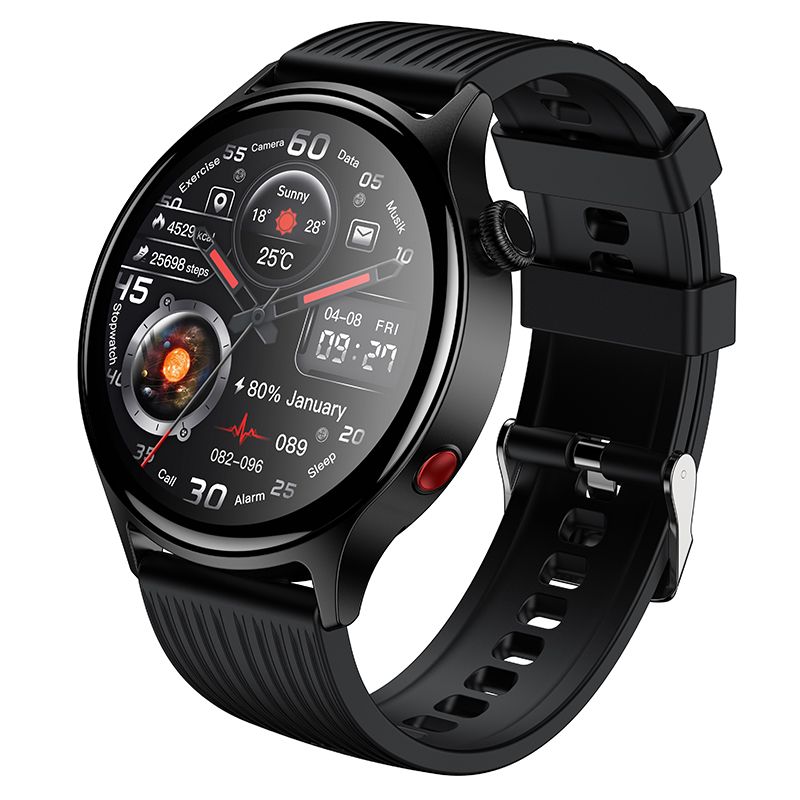 Smartwatch 1,39" IP67 TFT with call function Hoco Y46 black