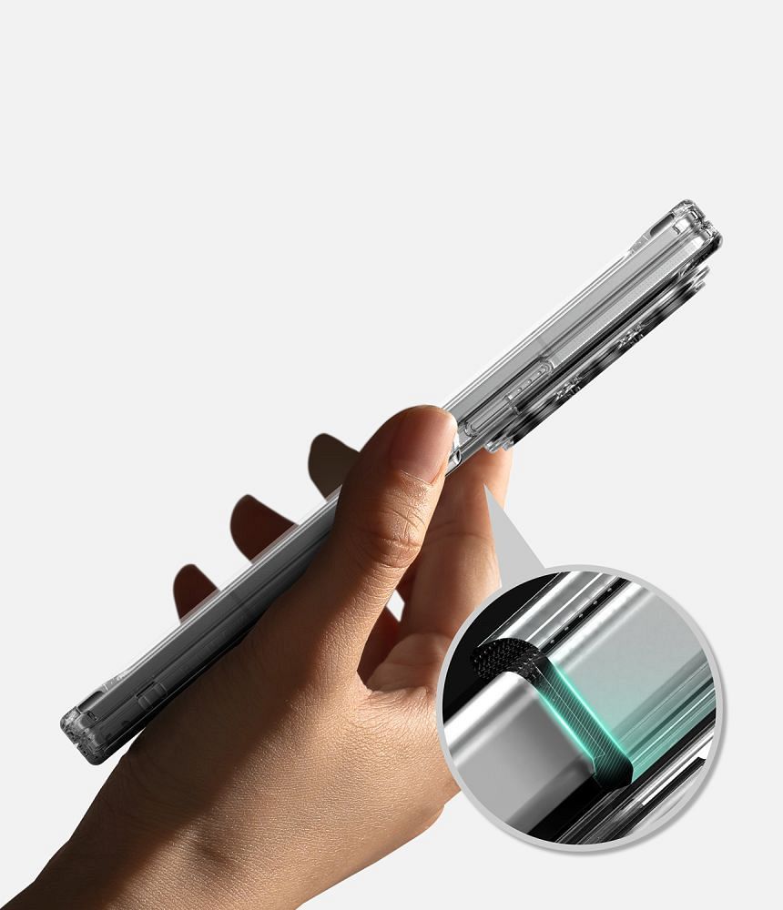 RINGKE case FUSION MAGNETIC compatible with MagSafe for SAMSUNG GALAXY Z FOLD 8 ULTRA clear