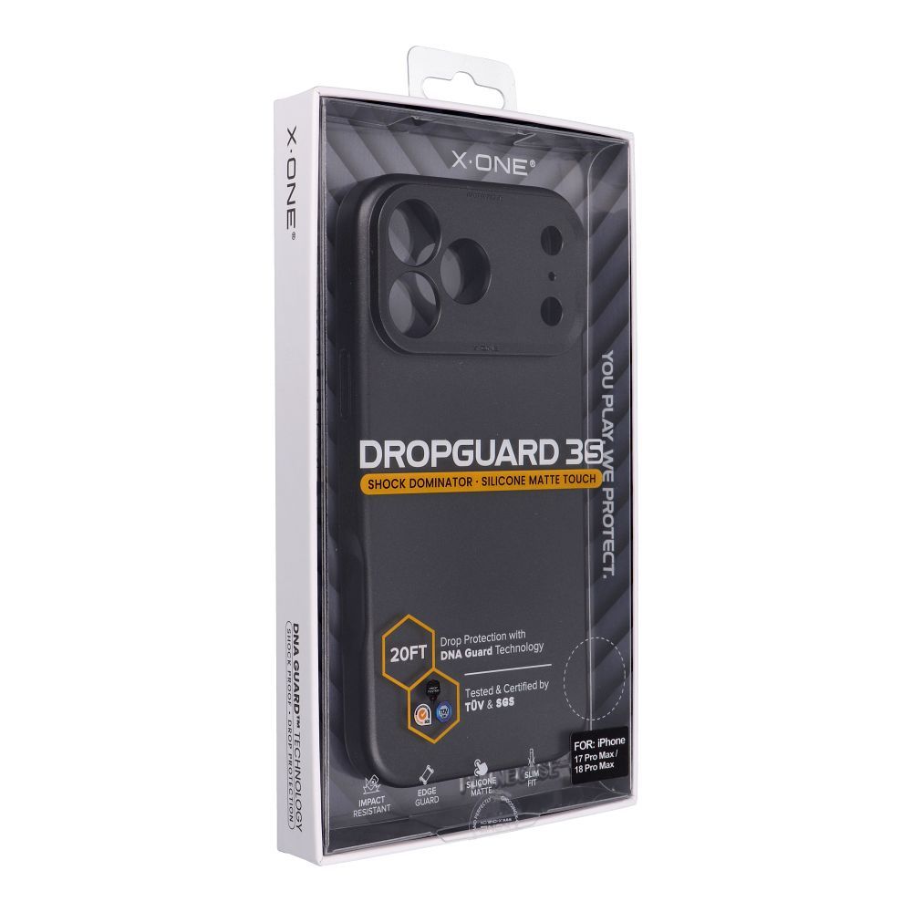 X-ONE Dropguard 3S Shock Dominator compatible with MagSafe for iPhone 18 Pro Max / 17 Pro Max black