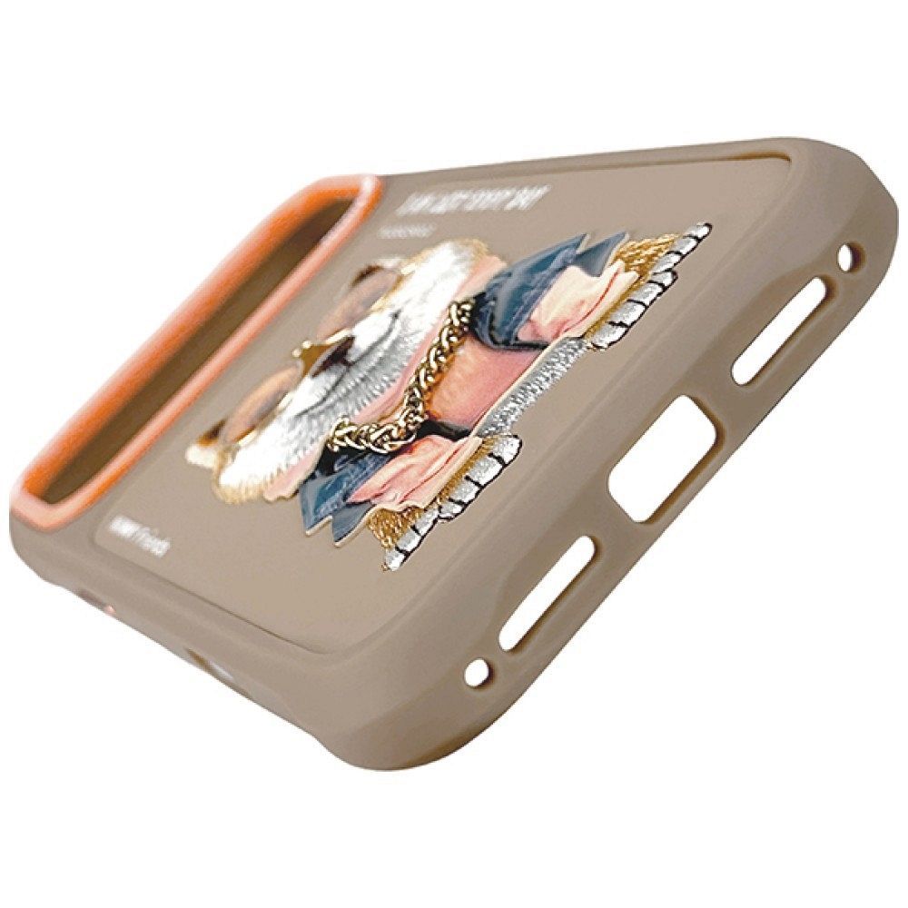 NIMMY case GLASSES COOL DOG for IPHONE 18 Pro Max/17 Pro Max beige