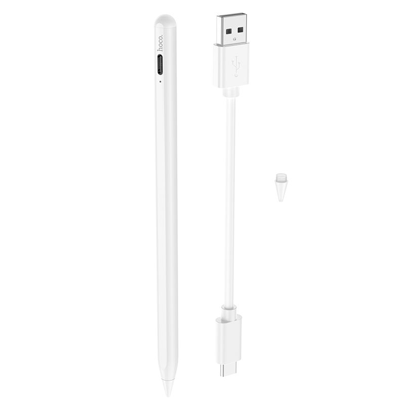 Capacitive pen for tablet active Hoco 130 mAh GM109 white