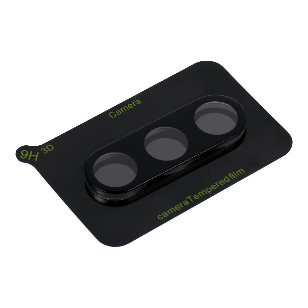 5D Full Glue Tempered Glass for Camera Lens for Samsung S25 FE black