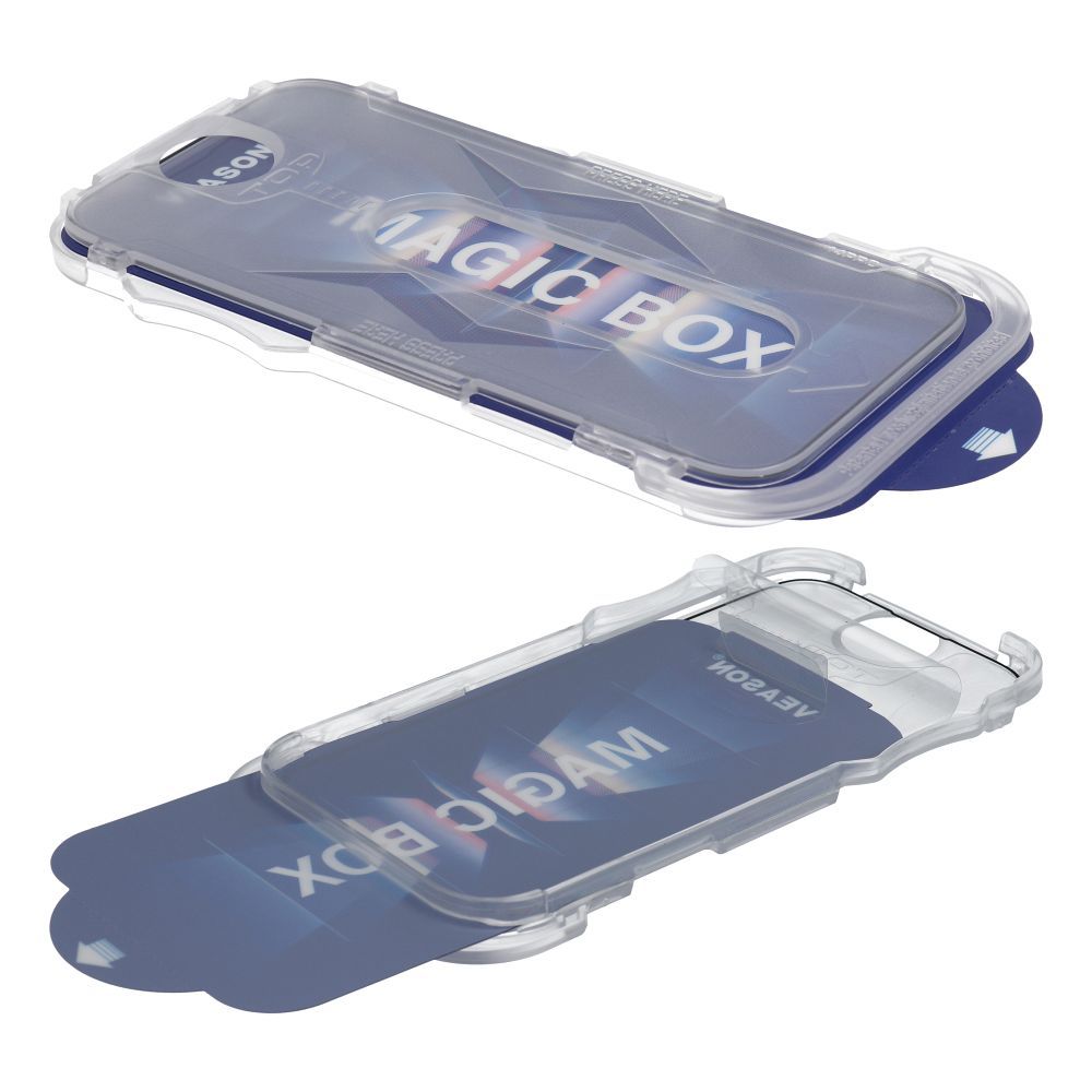 6D Pro Veason Easy-Install Glass  - for Iphone 16 Plus black