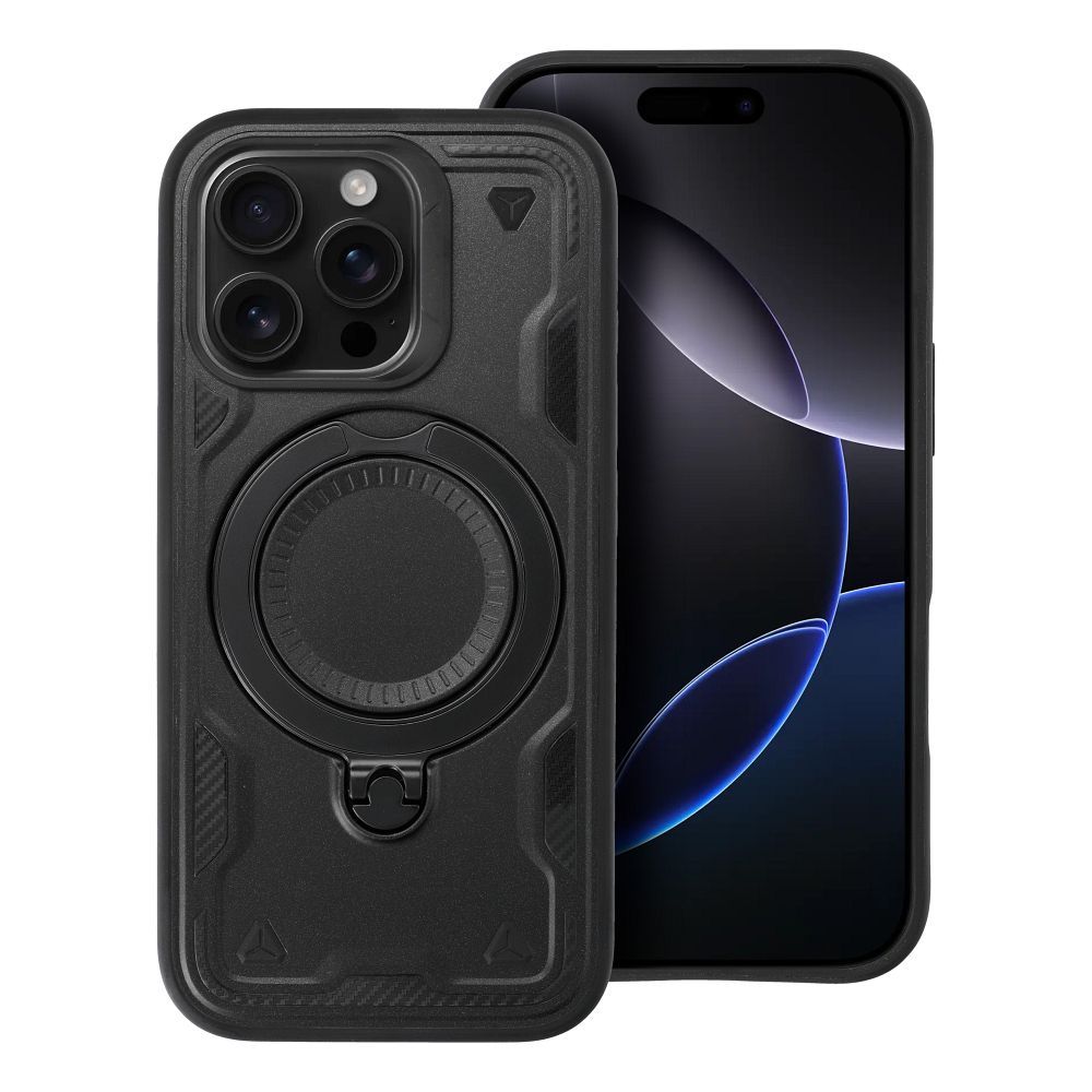 Futerał FROST ARMOR do IPHONE 16 Plus czarny