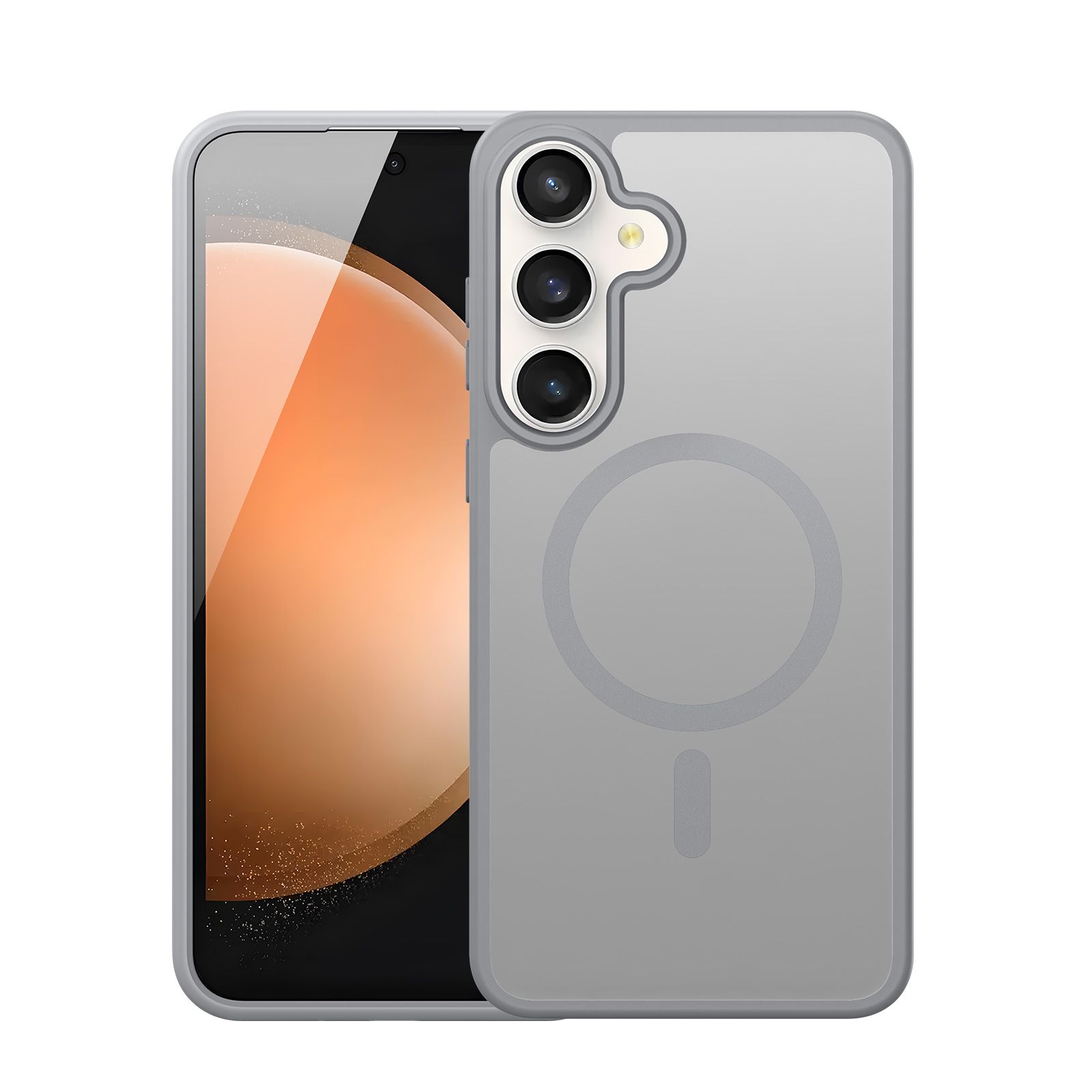 DUX DUCIS case YIND compatible with MagSafe for SAMSUNG S26 FE grey