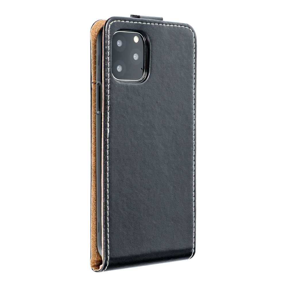 Vertical flip case for Samsung A37 5G Slim Flexi Fresh black