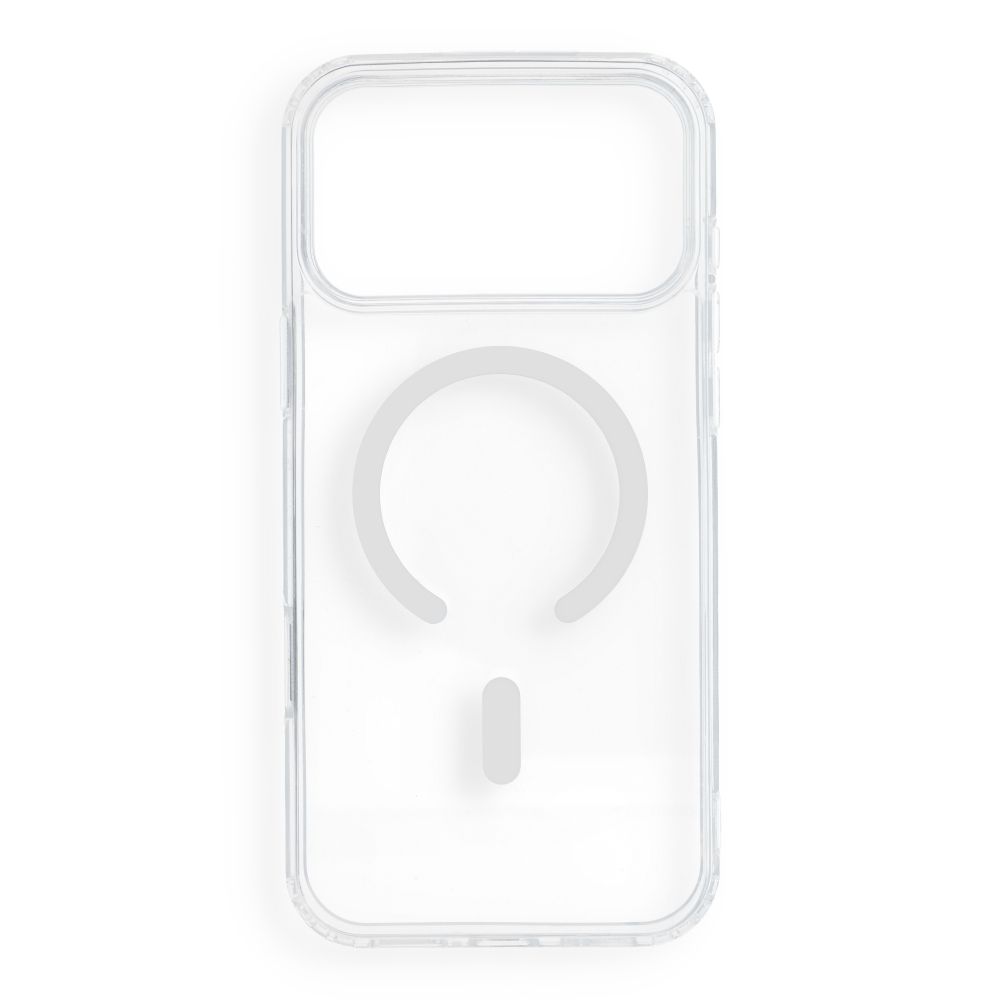 Case for iPhone 18 Pro Max / 17 Pro Max Drop Glue Colorful Ring Mag Cover compatible with MagSafe white