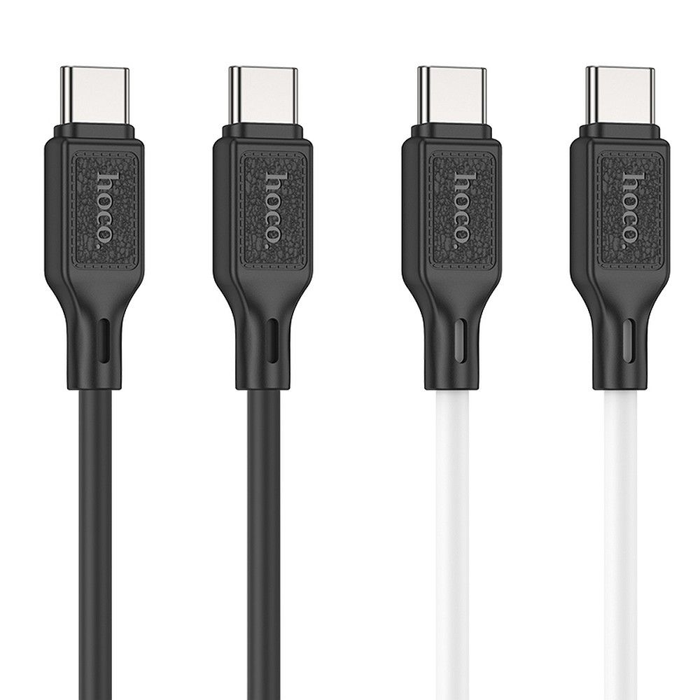 Kabel USB A do USB C Hoco 3A 1 m X90 biały