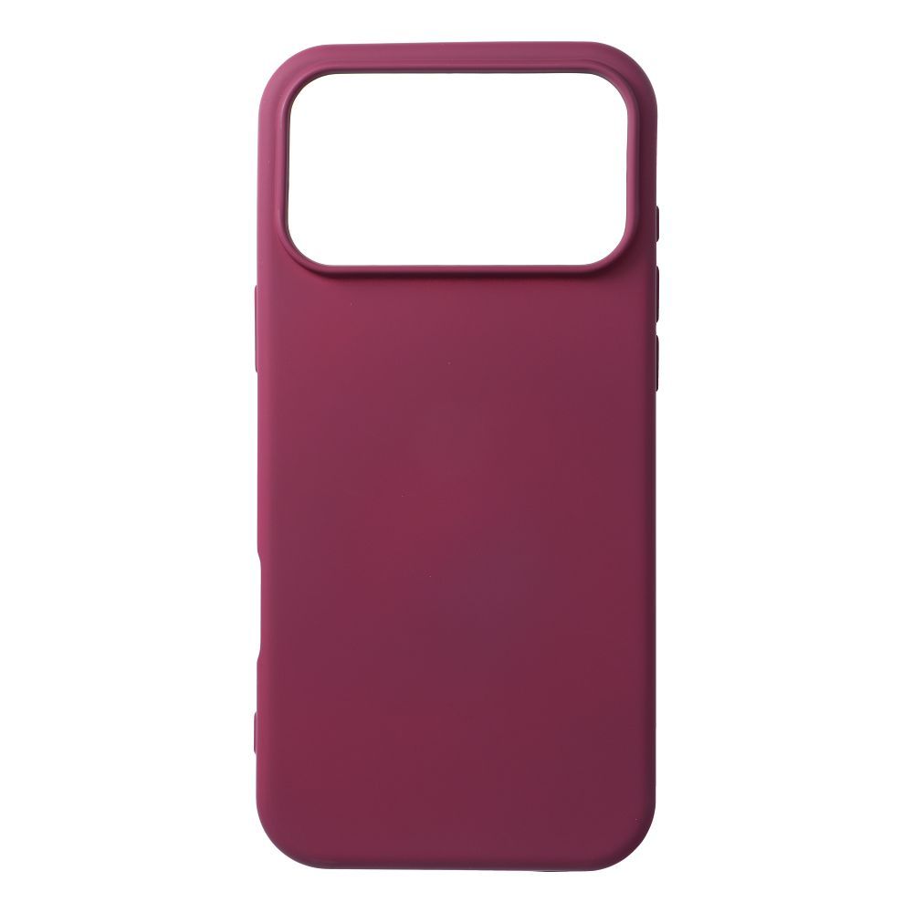 Case for iPhone 18 Pro Max / 17 Pro Max Silicone dark cherry
