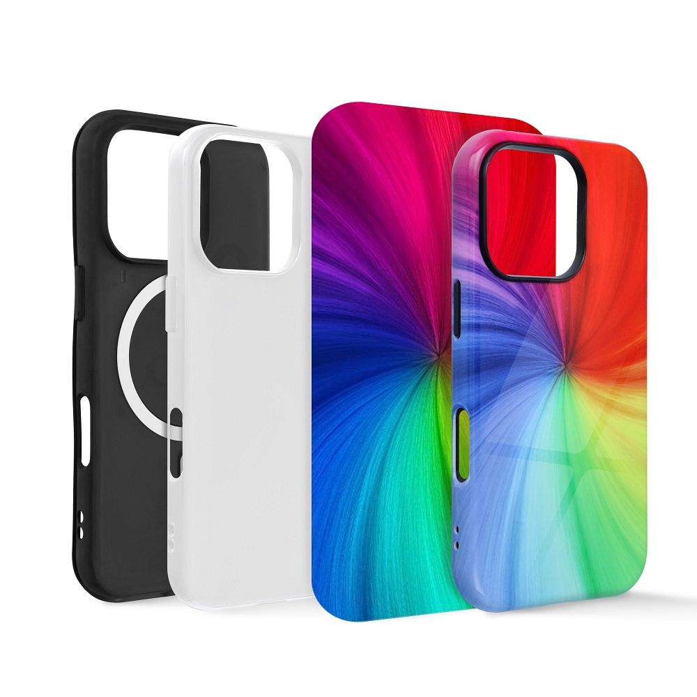Case double layer for sublimation compatible with MagSafe for SAMSUNG S25 PLUS