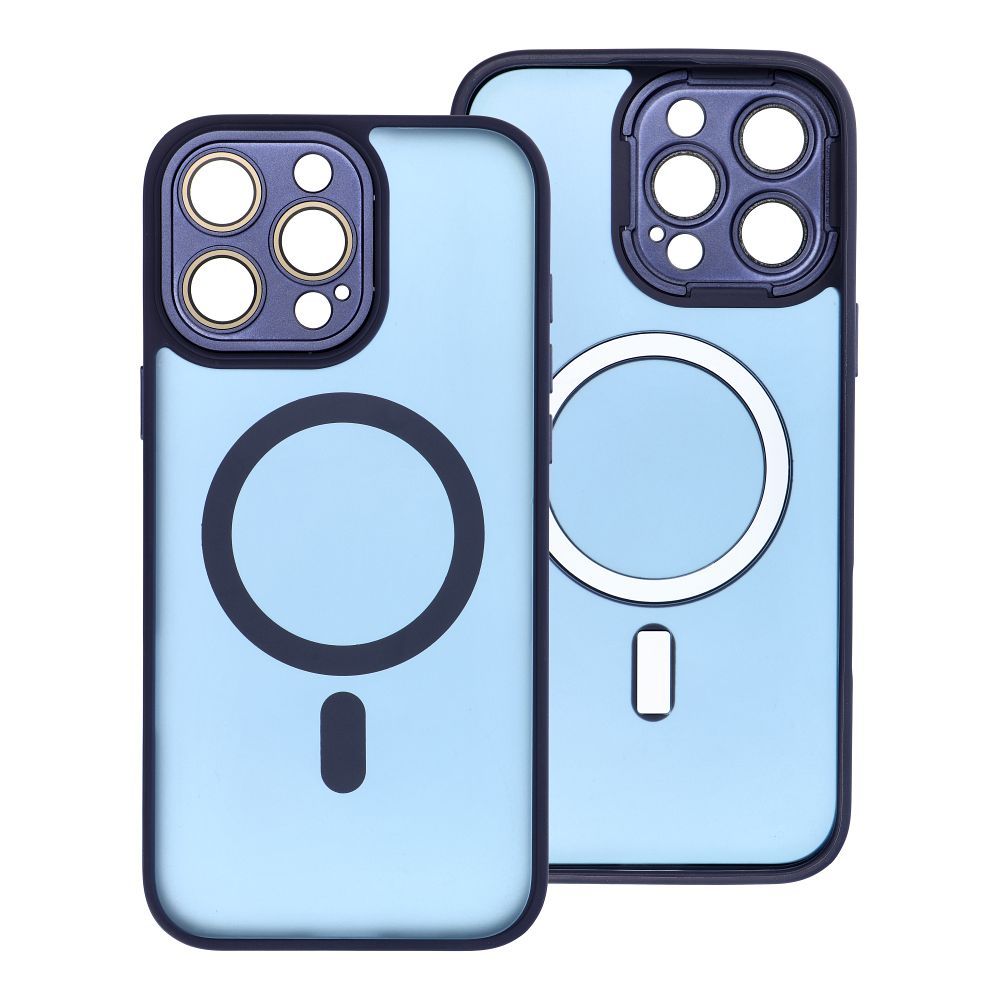 Futerał VARIETE MAG COVER kompatybilny z MagSafe do IPHONE 11 granatowy