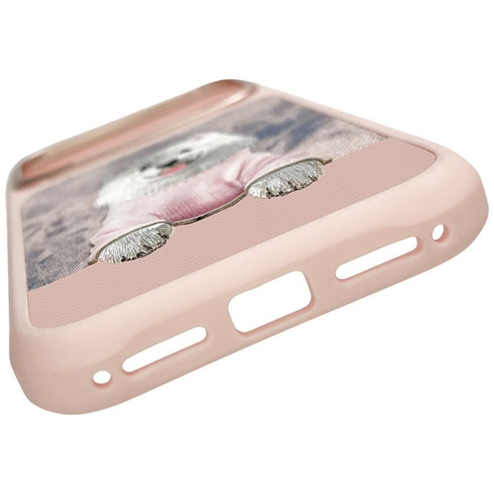 NIMMY case GENTLE PETS SERIES DOG compatible with MagSafe for IPHONE 18 Pro/17 Pro pink