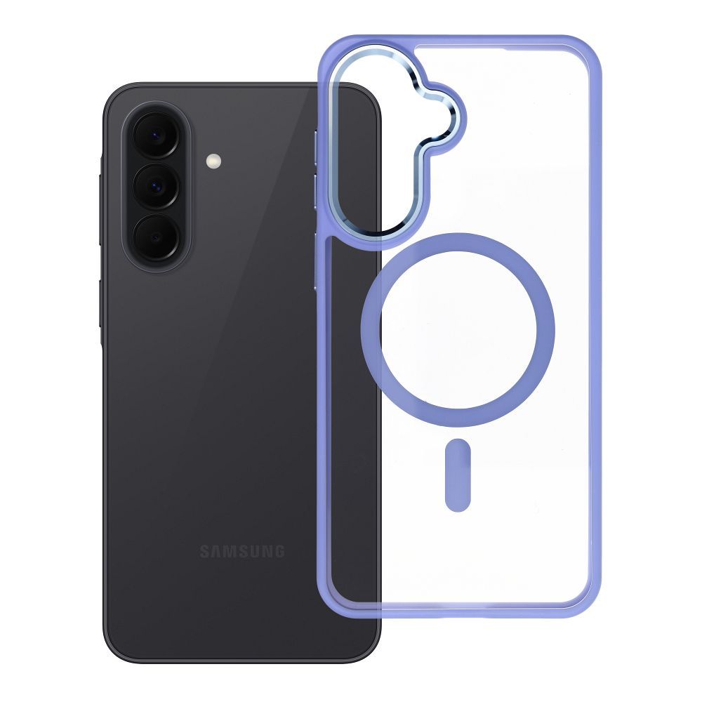 ROAR case MAG BUMPER compatible with MagSafe for SAMSUNG A57 light blue