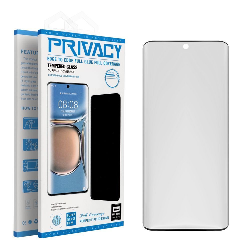 OG 6D Premium Privacy Glass - for Xiaomi Redmi Note 14 Pro+ black