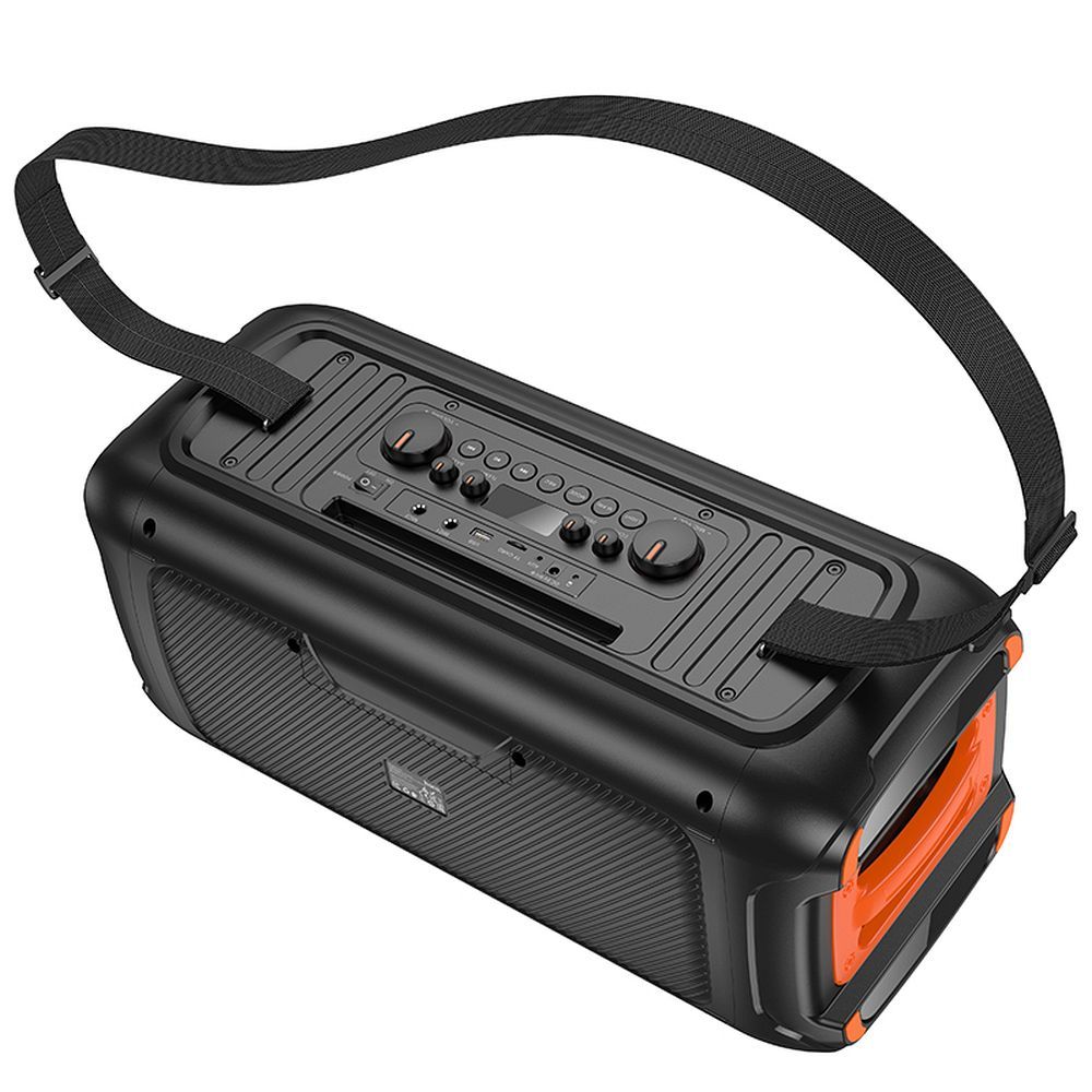 Zestaw do karaoke bluetooth 60W 8h Hoco HA9 czarny