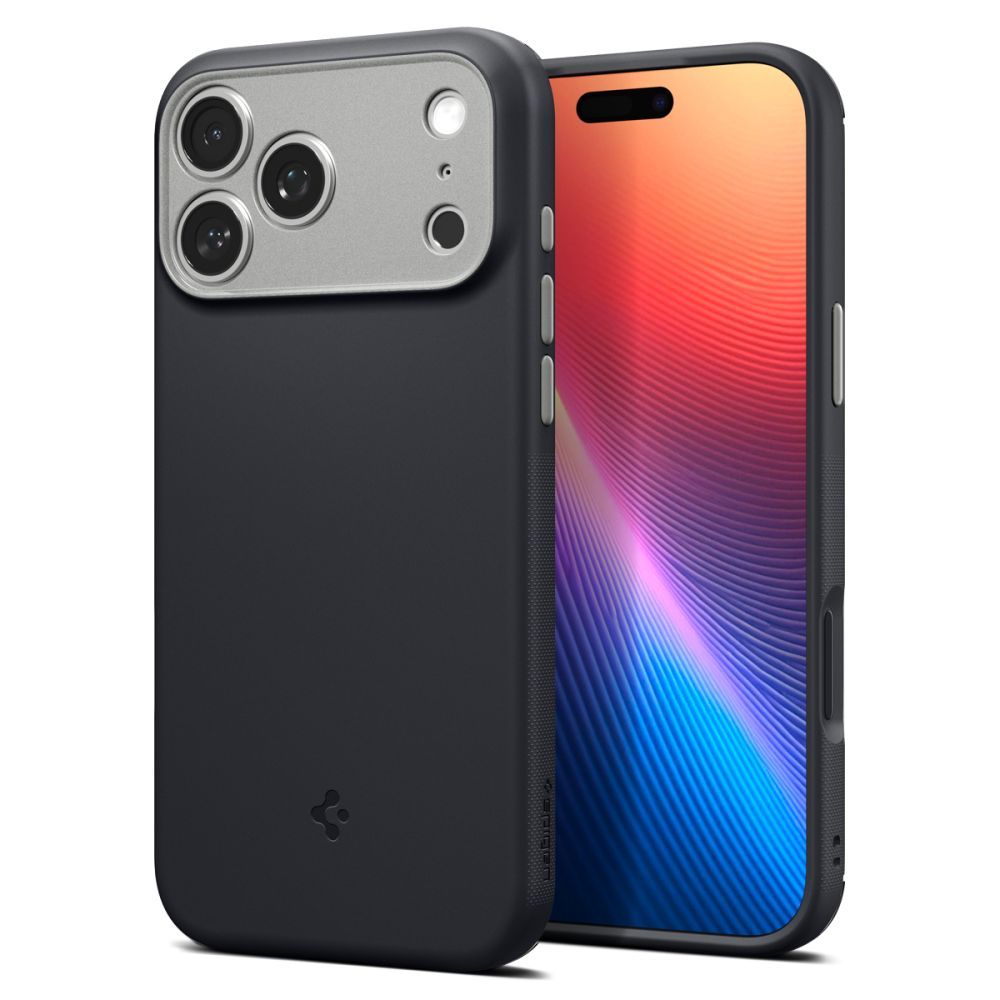 SPIGEN case NANO POP MAG compatible with MagSafe for IPHONE 17 Pro Max black sesame