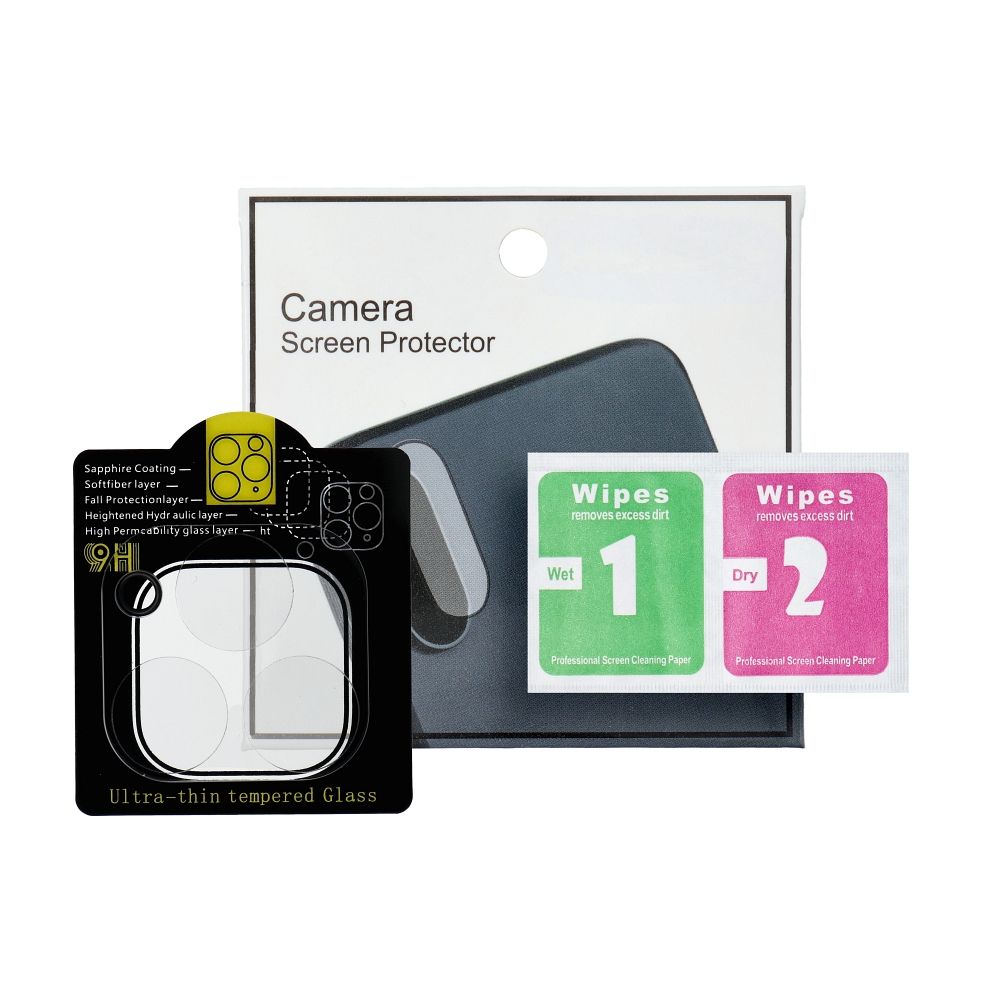 5D Full Adhesive Camera Tempered Glass