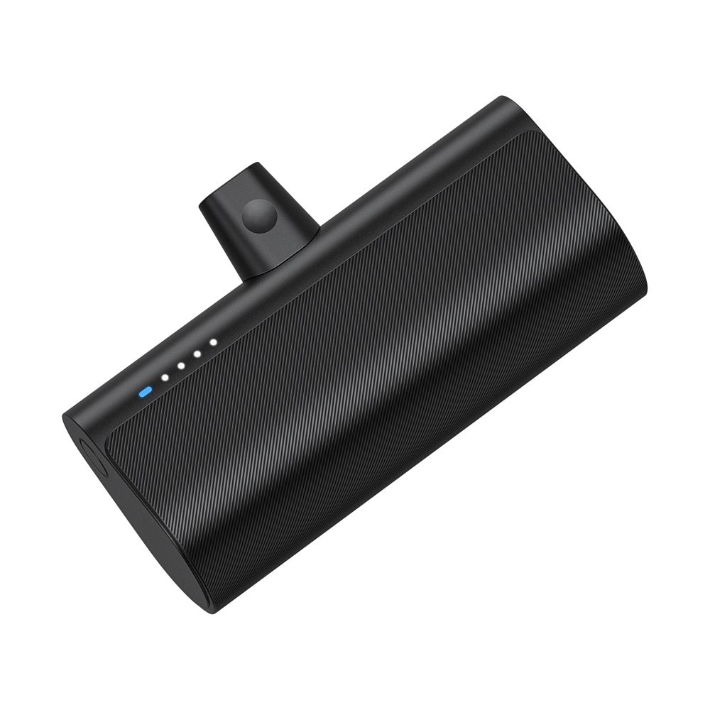 Powerbank Blue Star W0556P 2,1A 5000 mAh with a built-in connector Lightning black