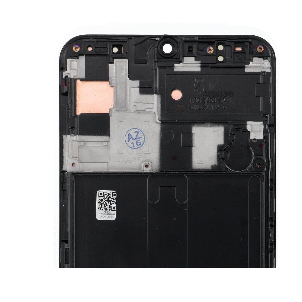 FIXCELL lcd display for SAMSUNG A50 AMOLED with frame black (change glass)