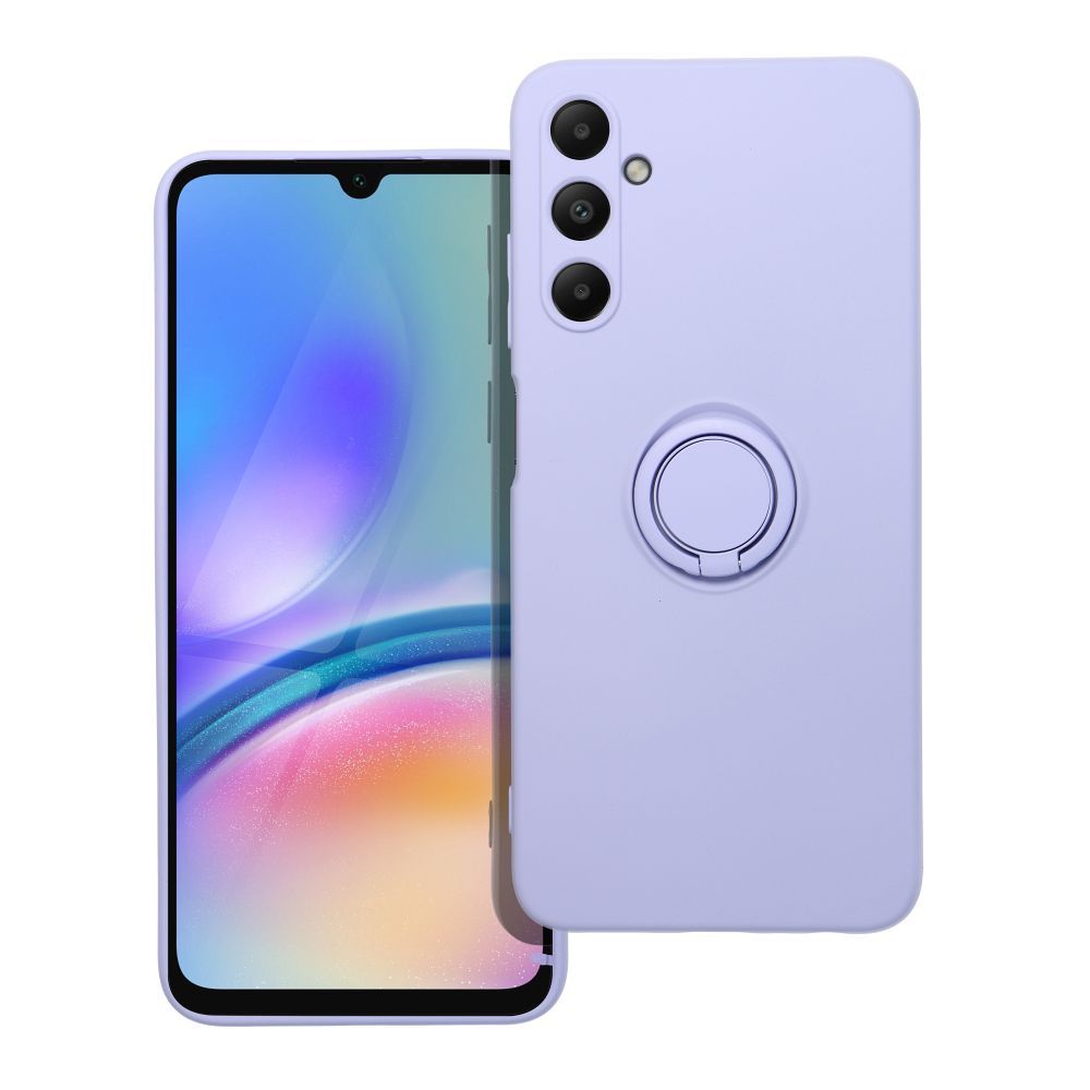 Futerał SILICONE RING do SAMSUNG A05S fioletowy