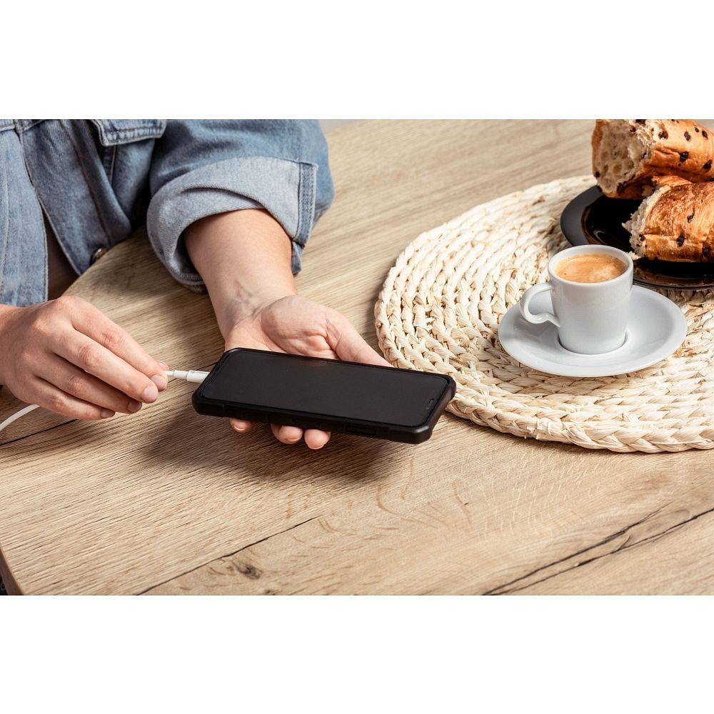 Kabel USB C do USB C Forcell F-Energy QC4.0 PD 3A 60W 1 m C338 biały