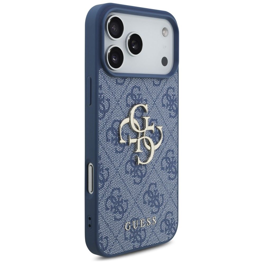 GUESS case for IPHONE 18 Pro Max/17 Pro Max (4G Big Logo) blue
