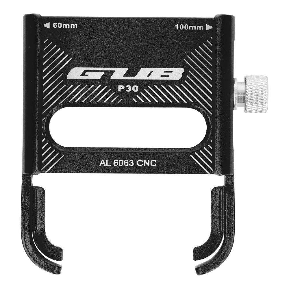 GUB bike holder for mobile phone P30 Aluminium black