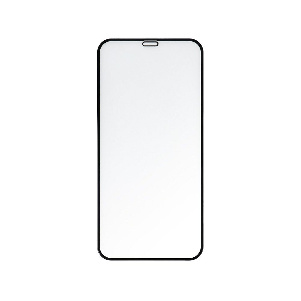 5D Full Glue Tempered Glass - do iPhone 15 Plus / 16 Plus (MATTE) czarny