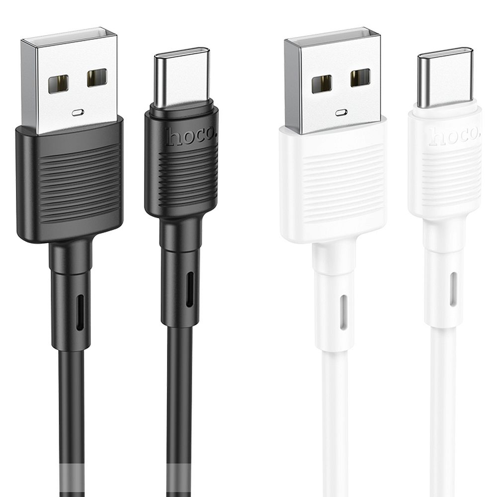 Kabel USB A do USB C Hoco 3A 1 m X83 czarny