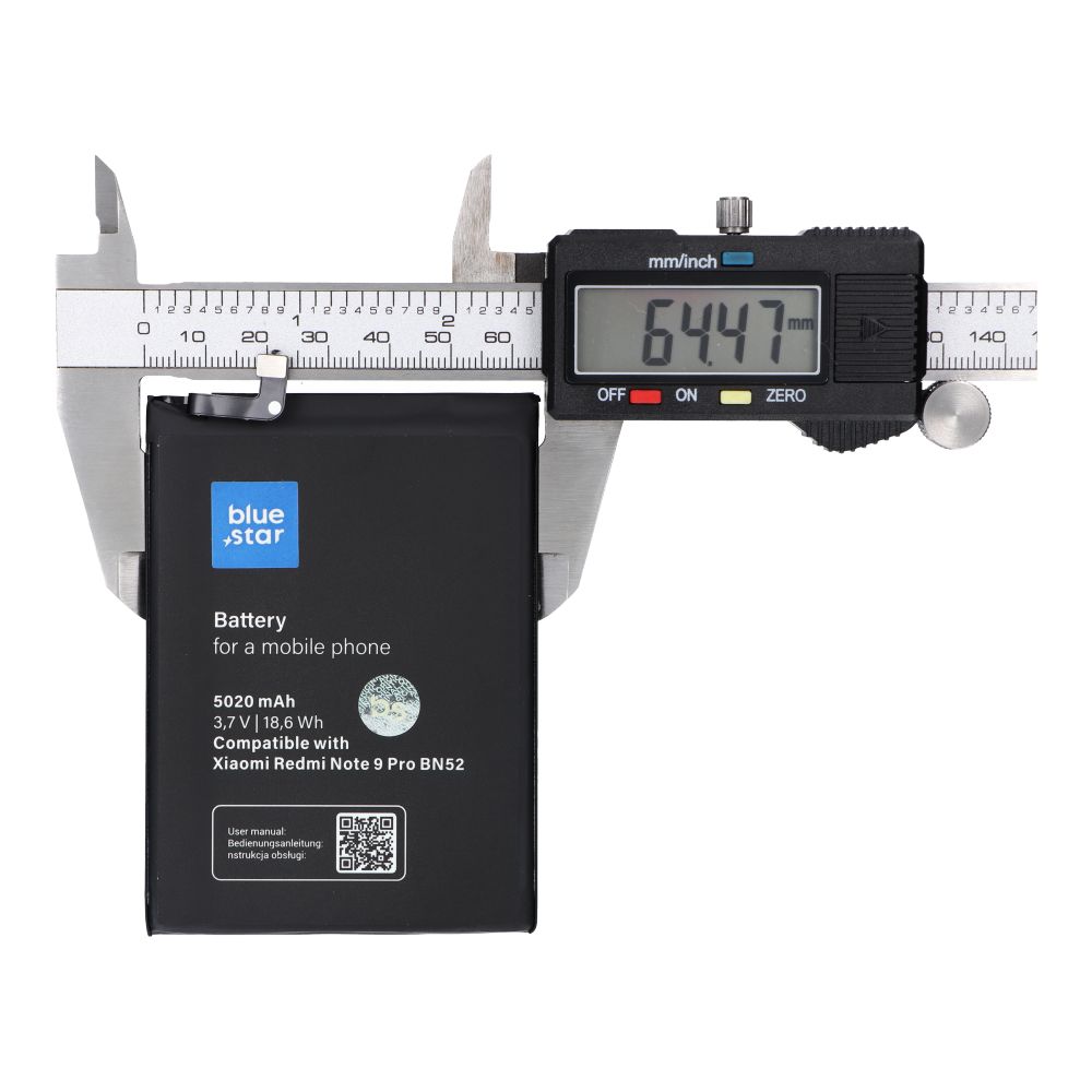 Bateria do Xiaomi Redmi Note 9 Pro (BN52) 5020 mAh Blue Star