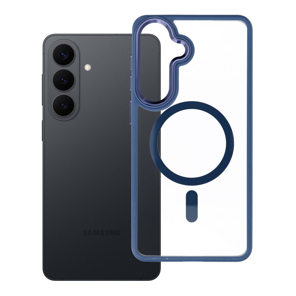 ROAR case MAG BUMPER compatible with MagSafe for SAMSUNG S26 Plus navy blue
