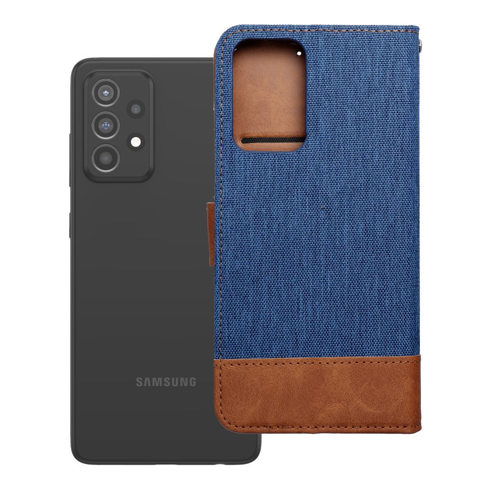 Flip case for Samsung A52 5G / A52 LTE ( 4G ) / A52s 5G Jeans Book blue