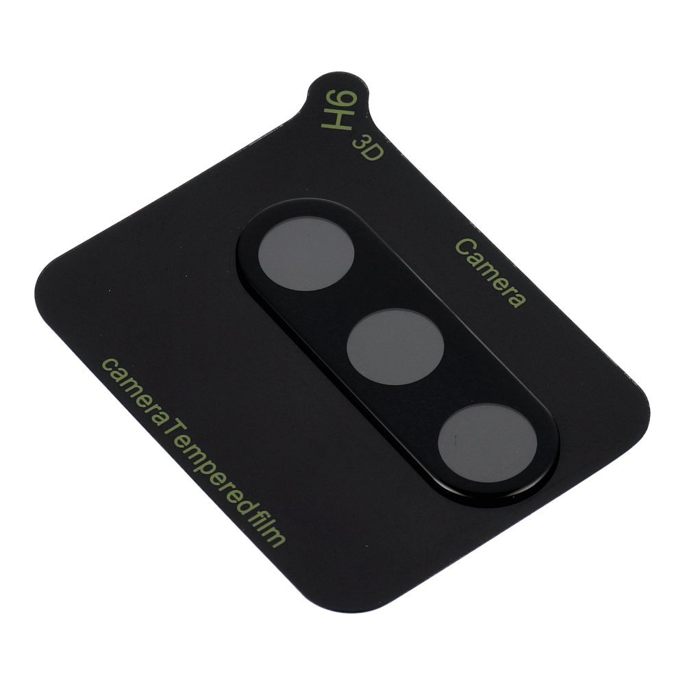 5D Full Glue Tempered Glass Camera Lens for Samsung A26 black