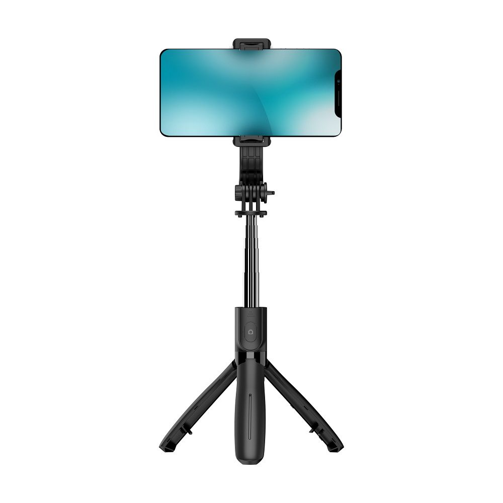 Selfie stick Blue Star L21 tripod z pilotem bezprzewodowym czarny