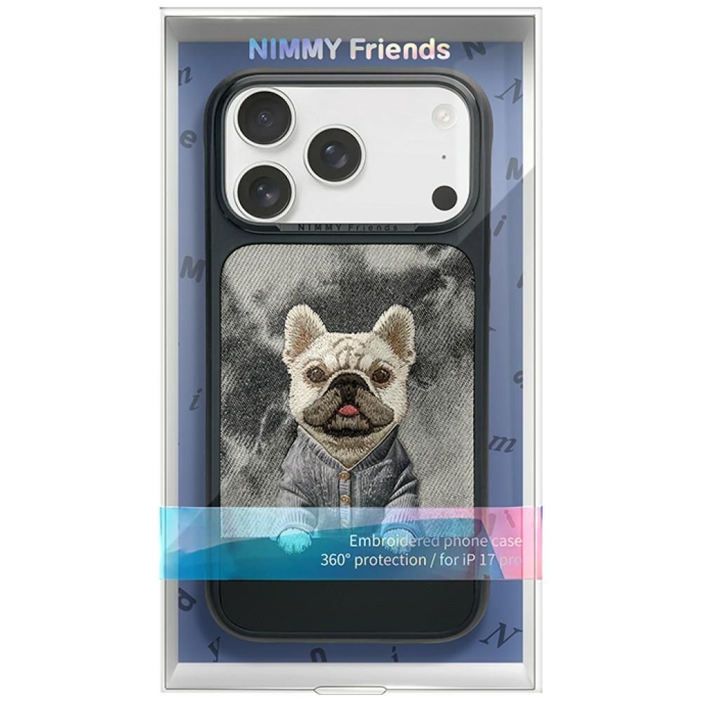 NIMMY case GENTLE PETS SERIES DOG compatible with MagSafe for IPHONE 18 Pro Max/17 Pro Max black